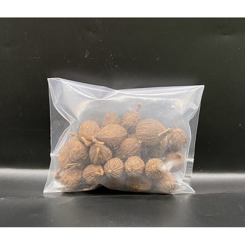 P22ชะโก กระวานดำ เฉ่าโก่ว(草果）100g  คัดพิเศษ ลูกใหญ่ พร้อมส่ง ใช้สำหรับประกอบอาหารได้หลากหลาย เช่นต้มพะโล้ ผัดหมูผัดไก่