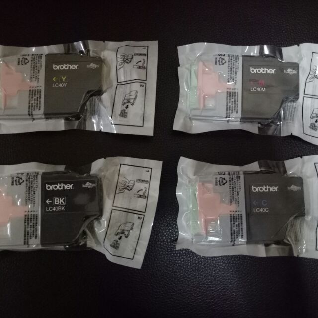 หมึกแท้บราเดอร์ LC-40BK,C,M,Y (NOBOX) ใช้กับรุ่น MFC-J430W , MCF-625CW, MFC-J825CW