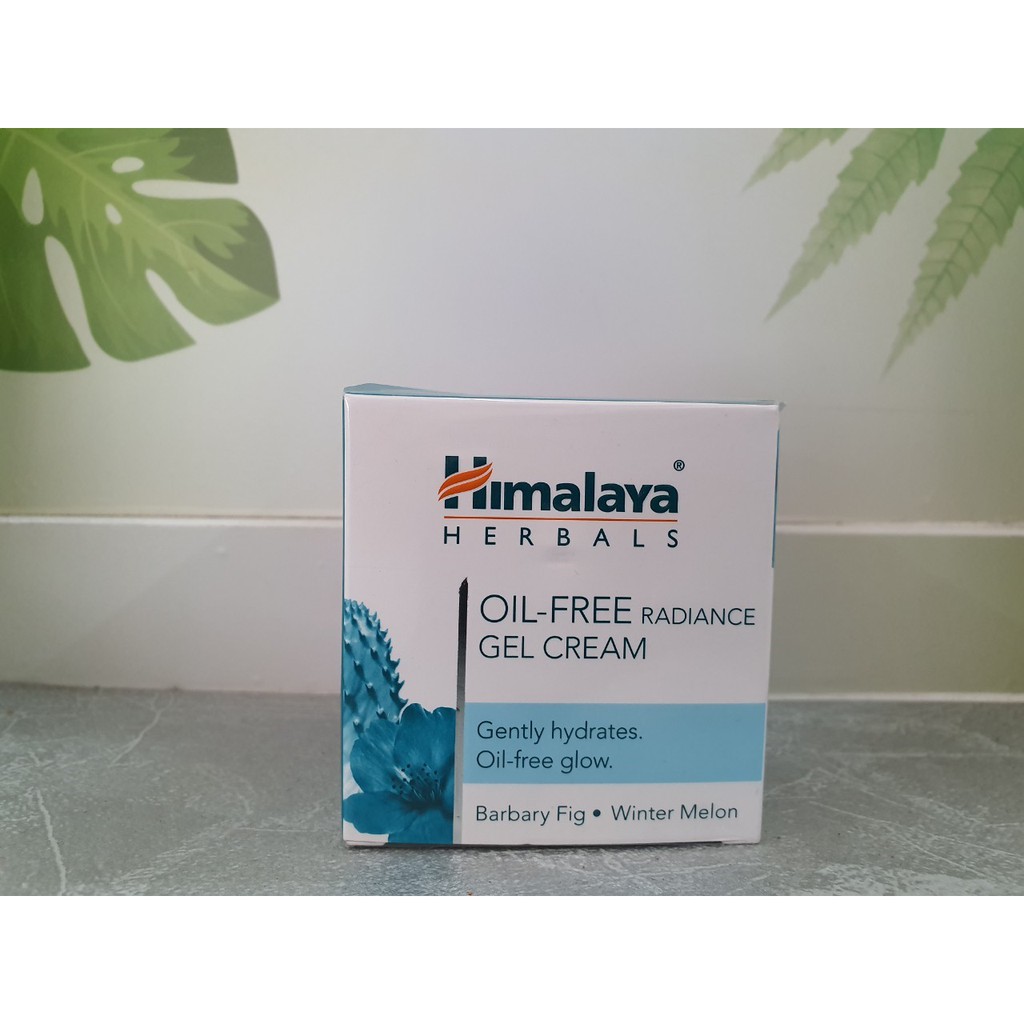 ครีมบำรุงสำหรับผิวมัน Himalaya Oil Free Radiance Gel Cream 50ml -- สินค้า อย. ประเทศไทย ของแท้