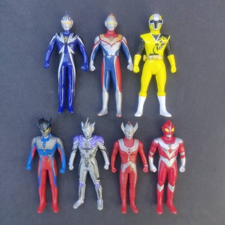 โมเดลอุลตร้าเเมน Model Figure Ultraman-5- ซอฟอุลตร้าเเมน ของญี่ปุ่นเเท้ 6.5-7.0  นิ้ว