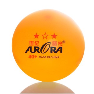 ลูกปิงปองสำหรับฝึกซ้อม ยี่ห้อ AURORA 3 ดาว 40+ ( 100 ลูก )