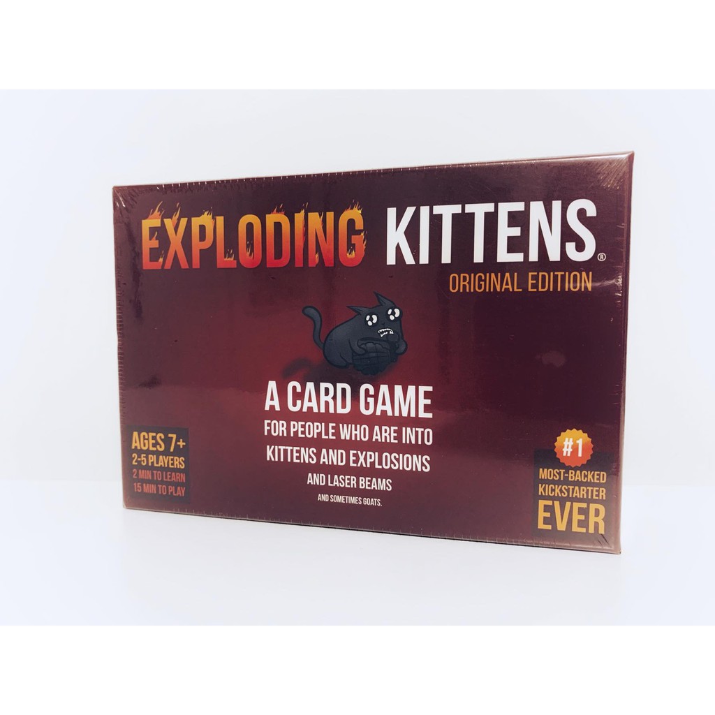 (ของแท้/ลดแรง)Exploding Kittens : Original Edition | Shopee Thailand