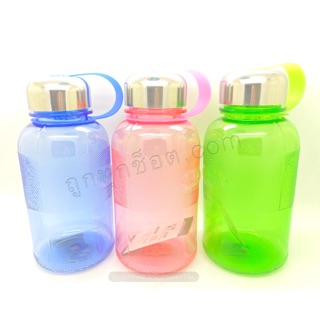 กระติกน้ำ กระติกน้ำ 3 สีใสขนาด 600 ml. ถูกทุกช็อต.com