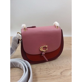 NEW CROSSBODY Coach REMI SADDLE BAG IN COLORBLOCK