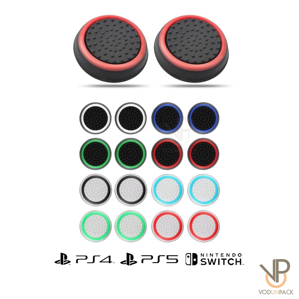 ซิลิโคน ps4 / PS5 / JOYPRO ยางหุ้มอนาล็อคจอย จุกยาง หุ้ม Analog Ps4 Caps ปุ่มยาง