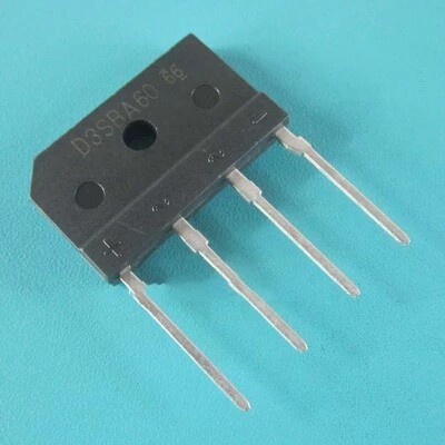 3 ชิ้น D3SB60 D3SBA60 2 ชิ้น ZIP-4 สวิตช์บ้าน