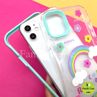 A15 A16 Reno5 5G เคสมือถือประกบ 2ชิ้น นิ่มใส TPU พิมพ์ลายการ์ตูน