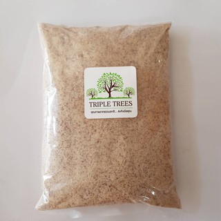 อัลมอนด์ป่นผสมผิว KETO  Almond Ground with skin By Triple Trees