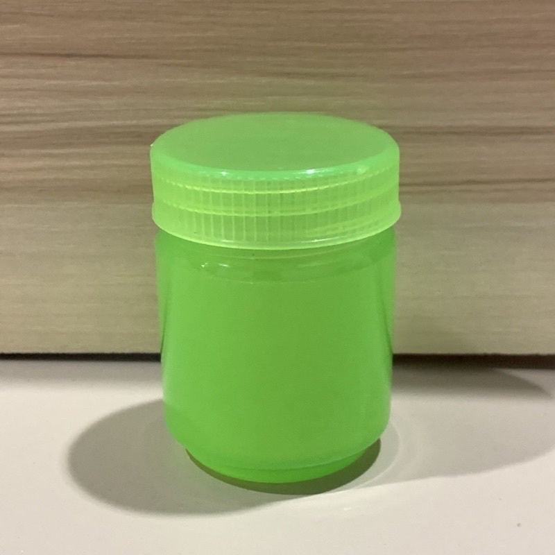 (แพ็คละ 100 ใบ) กระปุกยาหม่องพลาสติก 40 กรัม 60ml