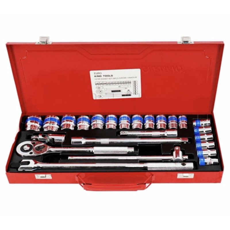 บล็อกชุด KING TOOLS  24  ตัวชุด
