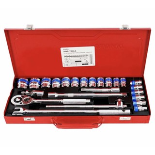 บล็อกชุด King Tools 12ตัวชุด 24ตัวชุด