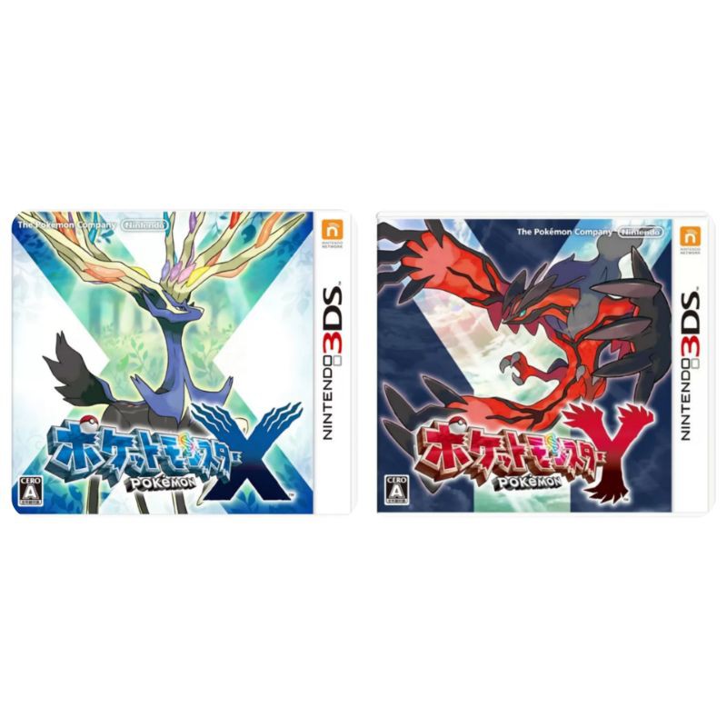 3DS - Pokemon X & Y (JP) - มือ2 สภาพเยี่ยม พร้อมส่ง