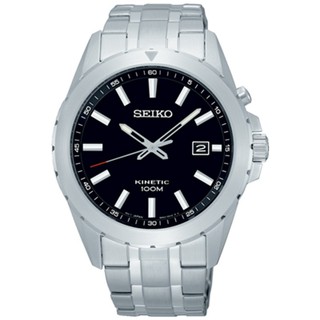 Seiko Kinetic Black Dial 100M SKA697