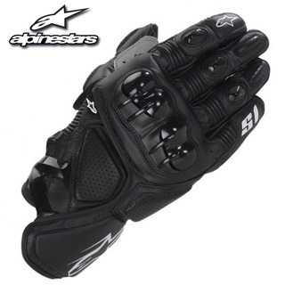 Alpinestars S1 ถุงมือหนัง แบบเต็มนิ้ว สําหรับแข่งรถจักรยานยนต์