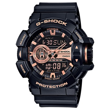 Casio G-Shock Limited Garish Black & Gold Series รุ่น GA-400GB-1A4