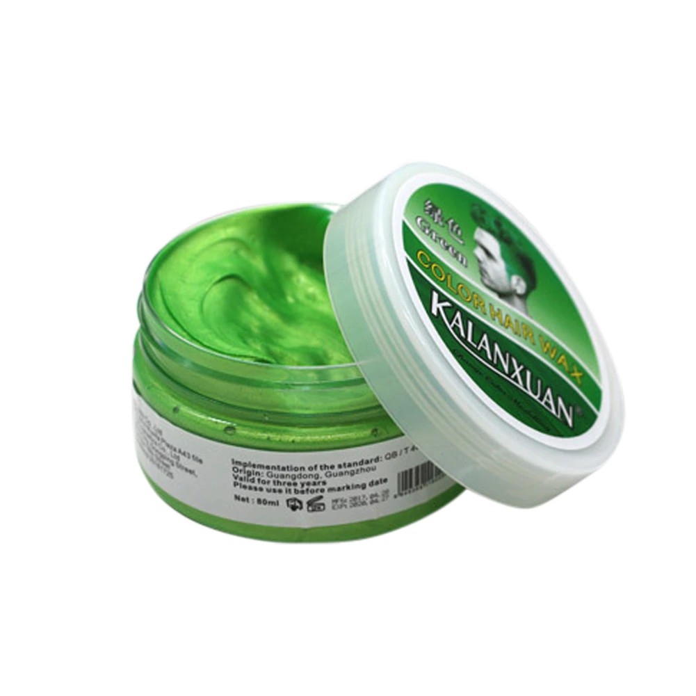 Kalanxuan แว็กซ์ผม แว็กซ์เปลี่ยนสีผมชั่วคราว ครีมแว็กซ์สีผม 100g发蜡 ราคา ถูกที่สุด ดีลบีเคเค แกลเลอรีภาพที่ 9