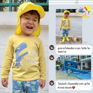 หมวกกันแดดเด็ก หมวกเด็ก แคมป์ปิ้ง เดินป่า ผ้าฝ้าย100% อายุ1-8ปี ของแท้จาก KidsplanetOfficial (3142K 3012K 2893K 2920K)