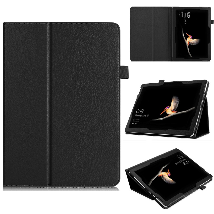 เคสหนัง PU ฝาพับ พร้อมขาตั้ง สําหรับ Microsoft Surface Go 3 2 SurfaceGo Go2 Go3