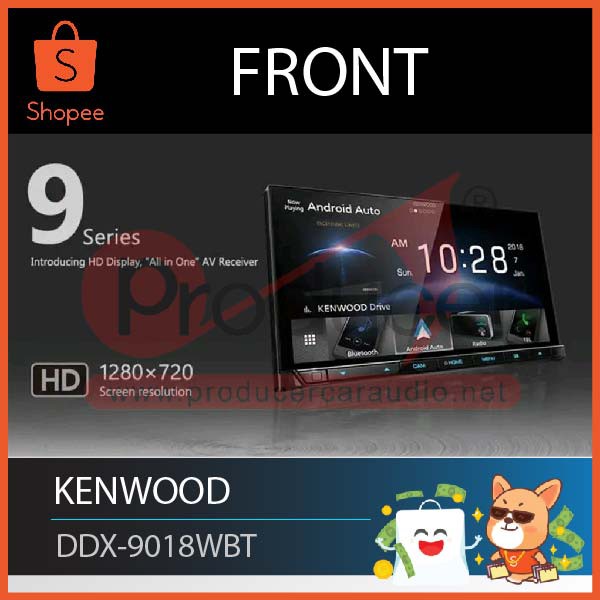 จอ Kenwood DDX 9018 BT