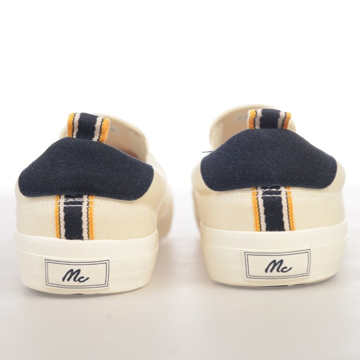 Mc Jeans รองเท้า Slip on หญิงและชาย สีขาวนวล : M09Z004 #7