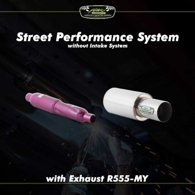 Max Racing V6 Exhaust Sound (แพ็ค) สําหรับยานพาหนะ 1.3L ถึง 2.3L NA Cyclone Tech Bullet & R555-MY Mu
