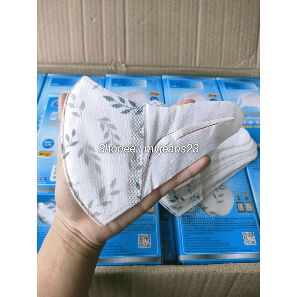 🔥ส่งไว🔥แมส5D ทรงญาญ่า ใส่สบายไม่เจ็บหู หน้ากากอนามัย 5D Famapro นกฟ้า ผ้าปิดจมูก แมสปิดจมูก - รูปที่ 6