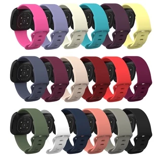 🇹🇭พร้อมส่ง สาย Fitbit Versa4 / Versa3 / Fitbit Sense2 / Sense สายซิลิโคนสายสำหรับ นาฬิกา Fitbit Versa 3 / Fitbit Sense