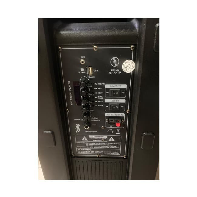 ลำโพงบลูทูธ  Bluetooth  ลำโพงรุ่นLT-1517BT ลำโพงล้อลาก ปรับเบสได้ ปรับแอคโค่ได้ ดอก15นิ้ว เสียงดี เสียงดังกระหึ่ม รูปที่ 5