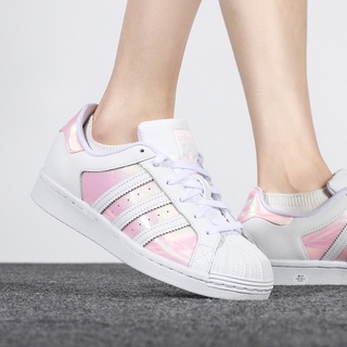 Adidas Superstar  คาดชมพูวิ้งๆ สีหวานๆค่าา