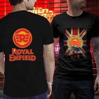 เสื้อยืด 2 ด้าน ROYAL ENFIELD Motobike Biker TshIrt Unisex