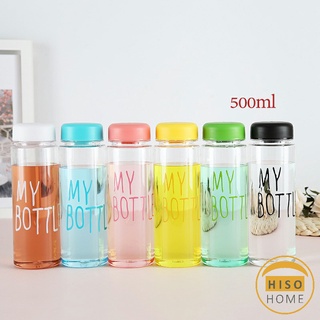 ขวดน้ำแบบพกพา  ขวดพาลสติก  Plastic water cup