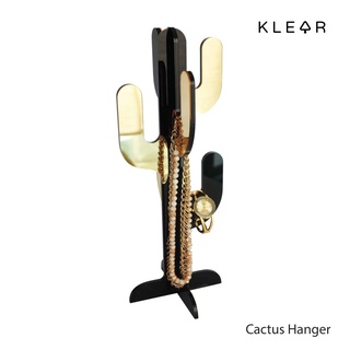 KlearObject Cactus Hanger ที่แขวนเครื่องประดับ แขวนสร้อย แขวนนาฬิกา ที่แขวนของใช้อะคริลิค ต้นกระบองเพชร : K362