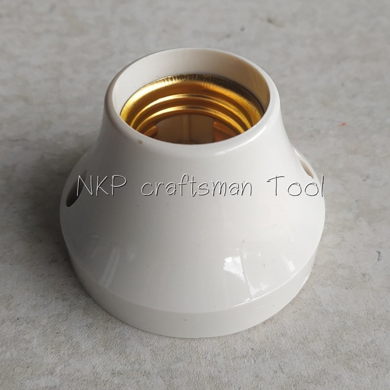 ขั้วแป้นเล็ก ขั้วแป้น เกลียวใหญ่ ขั้วแป้นเล็ก สีขาว NA-C/CR 30B E27 สีขาว 10A 250V ขั้วแป้น พลาสติก ติดผนัง ติดเพดาน ราคา ถูกที่สุด ดีลบีเคเค แกลเลอรีภาพที่ 2