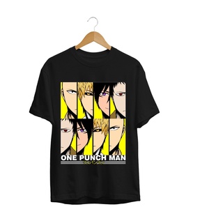 เสื้อยืดผ้าฝ้ายพรีเมี่ยม เสื้อยืดผ้าฝ้ายSaitama ONE PUNCH MAN สไตล์อนิเมะ มังงะ ญี่ปุ่น DISTRO เสื้อผ้า AllopmS-4XLเสื้อ