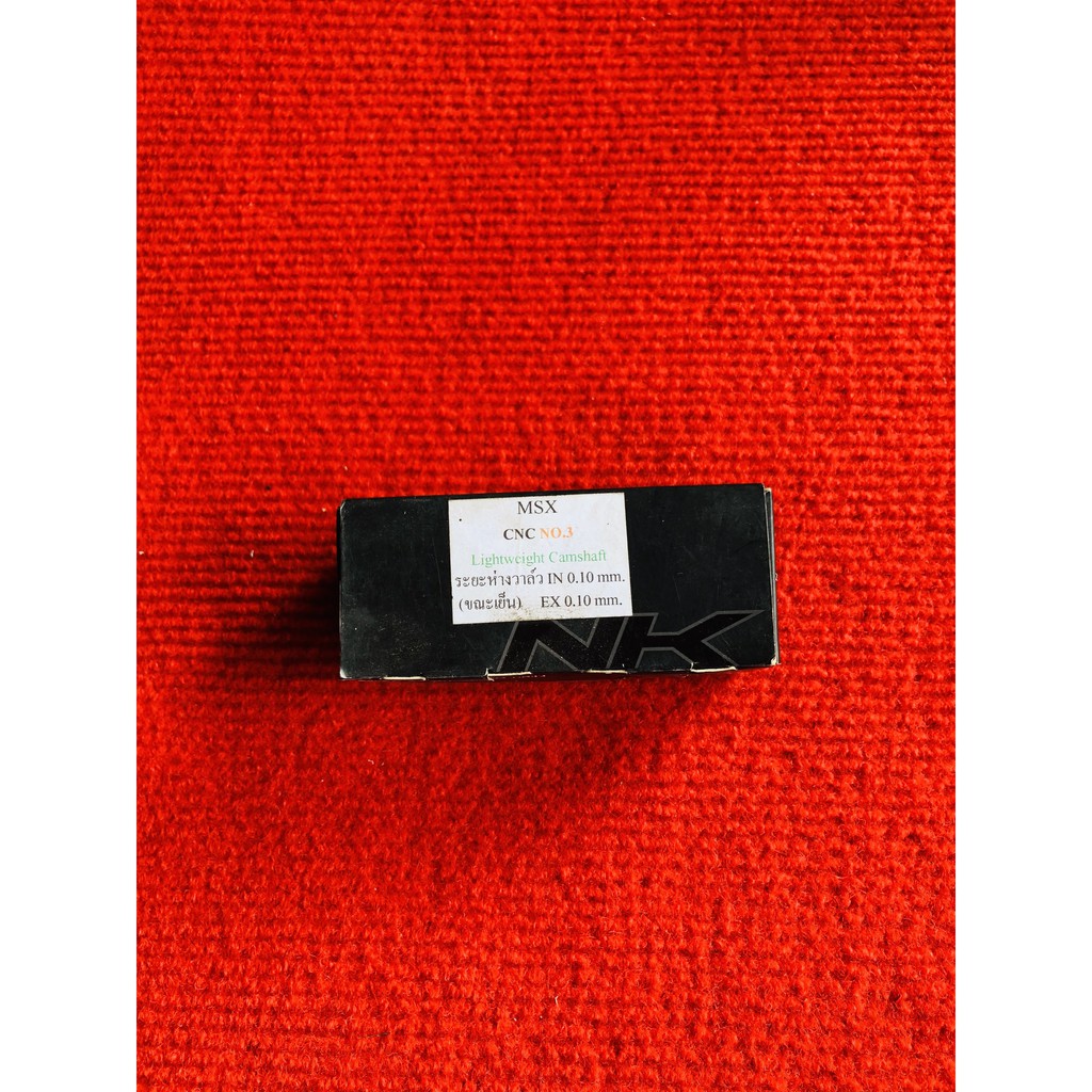 NKracing แคมแต่ง MSXเวฟ125i(ปลาวาฬ) เบอร์3 ลูก54-58