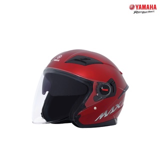 YAMAHA หมวกกันน็อกเต็มใบเปิดหน้า MAX Series (สีแดง/สีดำ/สีเทา/สีน้ำเงิน)