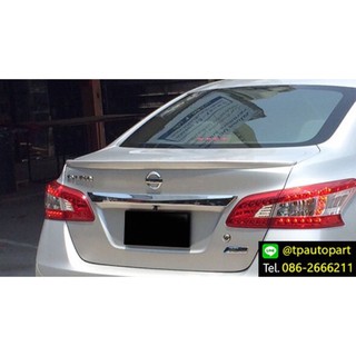 สปอยเลิอร์ซิลฟี่ Nissan Sylphy Sense 2012 2013 2014 2015 2016 2017 จากTp-Autopart