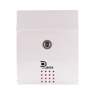 ตู้จดหมาย MB5102T สี IVORY/ดำ D-BOX MB5102T IV-BK L MAIL BOX