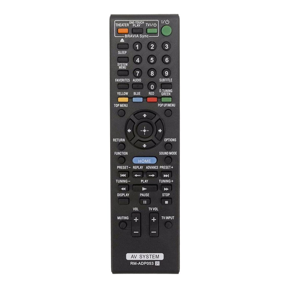 ใหม่ RM-ADP053 สําหรับ SONY AV ตัวรับสัญญาณ Blu-ray Disc เครื่องเล่น DVD ระยะไกล BDV-E470 BDV-E570 B