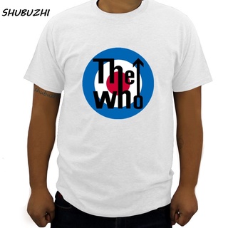 มาใหม่ เสื้อยืดผ้าฝ้าย พิมพ์ลาย The Who 1980s Rock and Roll สไตล์วินเทจ สําหรับผู้ชาย