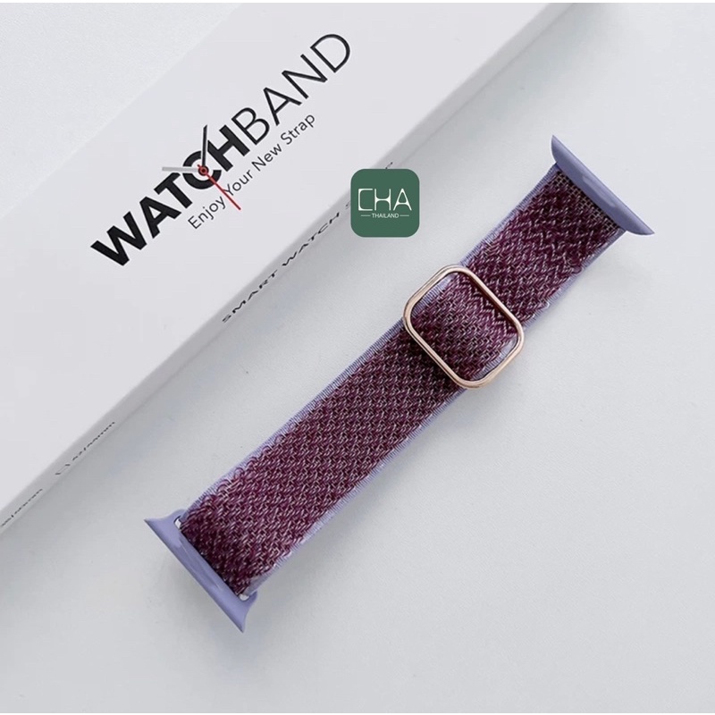 สาย AW ผ้าใหม่สาย  (เเคสาย) สําหรับ watch 10/9/8/7/6/5:4/3/2/SE ขนาด38/40/41/42/44/45/46/49mm  สายนาฬิกา smart watch