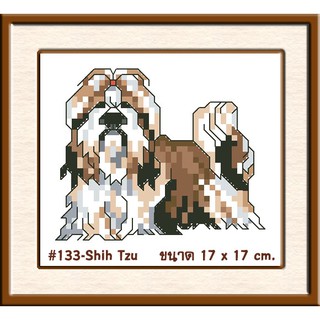 ไอแอมครอสติช iamcrossstitch DIY รหัสTmini-133 17x17 cm. ชุดอุปกรณ์งานฝีมือปักครอสติชครบชุด