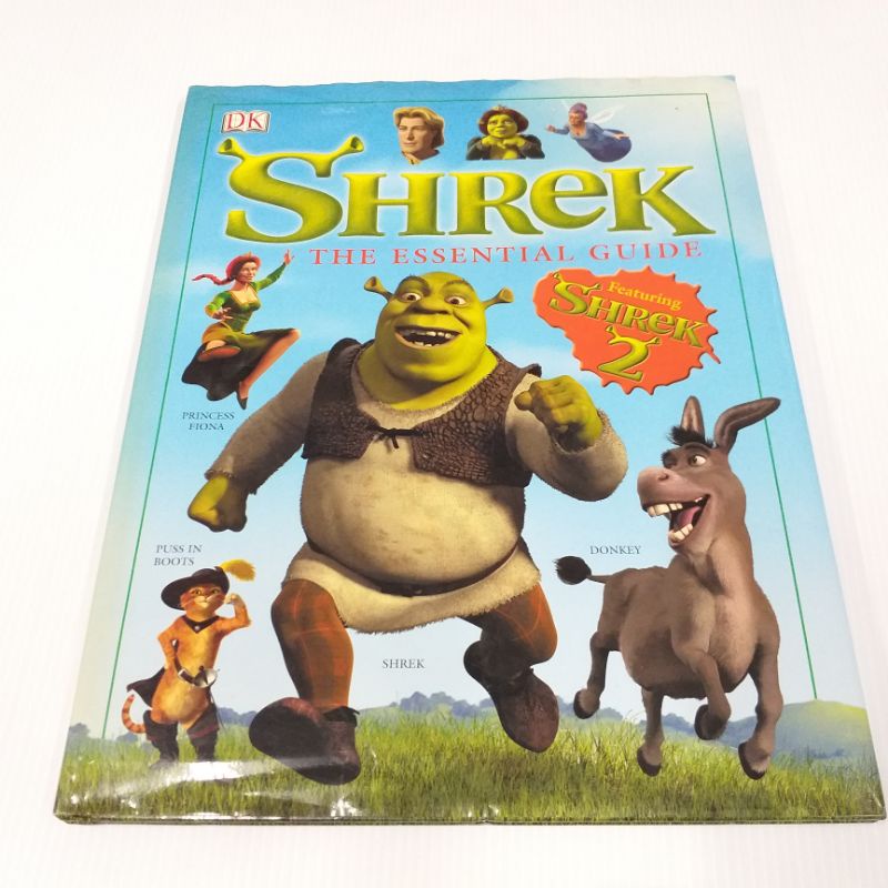 Shrek the essential guide หนังสือภาษาอังกฤษ มือสอง Shrek book