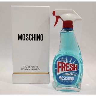 น้ำหอม Moschino fresh EDT 100 ml. *กล่องขาย*  【ของแท้ 100 % 】ส่งฟรี 📦🛵🚚📦🛵🚚