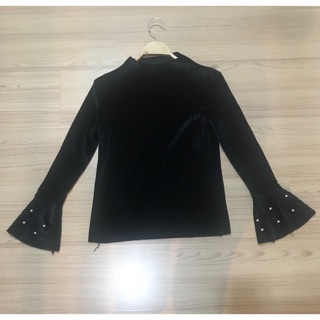 เสื้อแขนยาวไหมพรมร่อง มือ 2