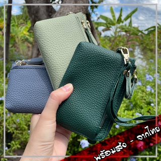 หนังวัวแท้ กระเป๋าตังค์ กระเป๋าถือ Wallet Bag S5-51