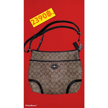 coach canvas messenger(6395)