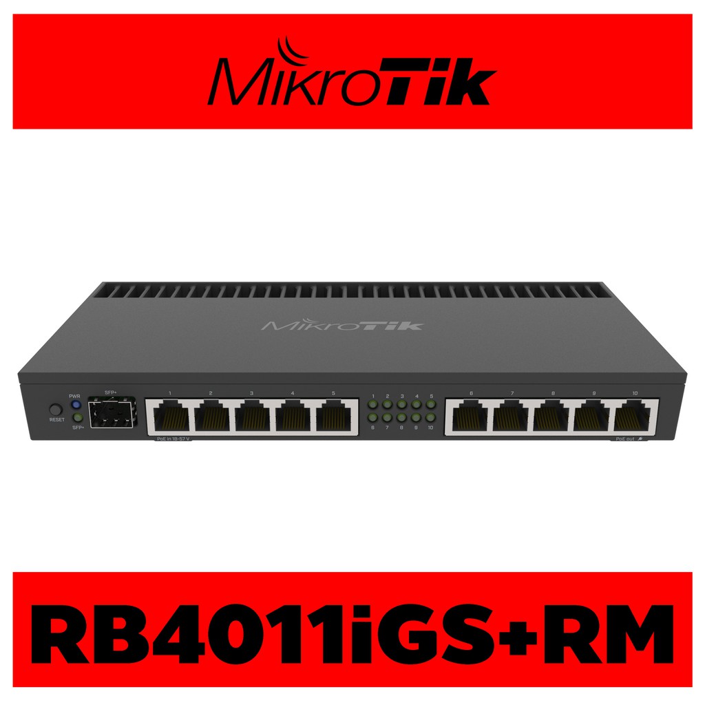 Mikrotik RB4011iGS+RM