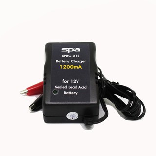 ที่ชาร์จแบตเตอรี่แห้ง 12V 1.2A (Charger) Spa