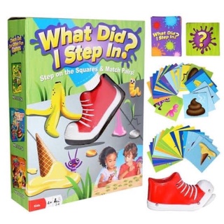 เกมไพ่จับคู่ เกมใช้ความจำ ฉันเหยียบได้อะไร -  What did I Step in? Matching &amp; Memory Game Party